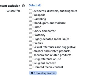 amazon-dsp-adds-content-exclusion-categories-for-brand-suitability-control-–-ppc-land