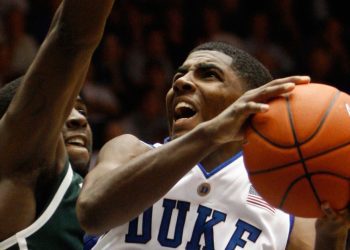 twitter-gold:-kyrie-irving-destroys-michigan-state-|-duke-basketball-report