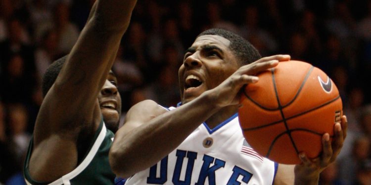 twitter-gold:-kyrie-irving-destroys-michigan-state-|-duke-basketball-report