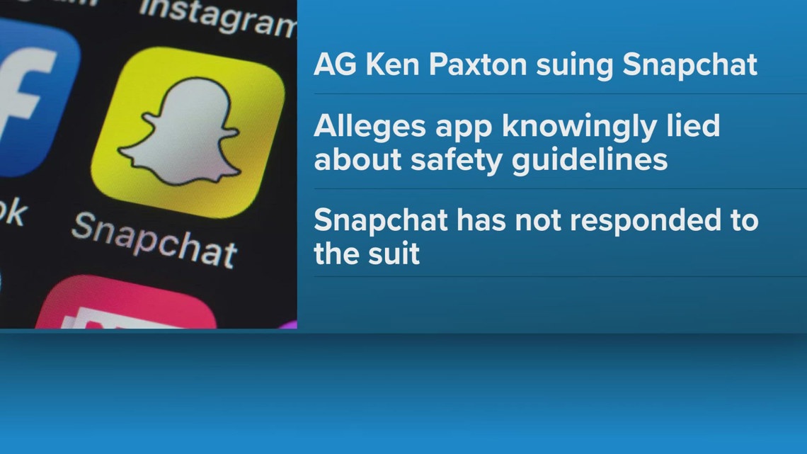 ken-paxton-files-lawsuit-against-snapchat-over-safety-features-–-kcentv.com