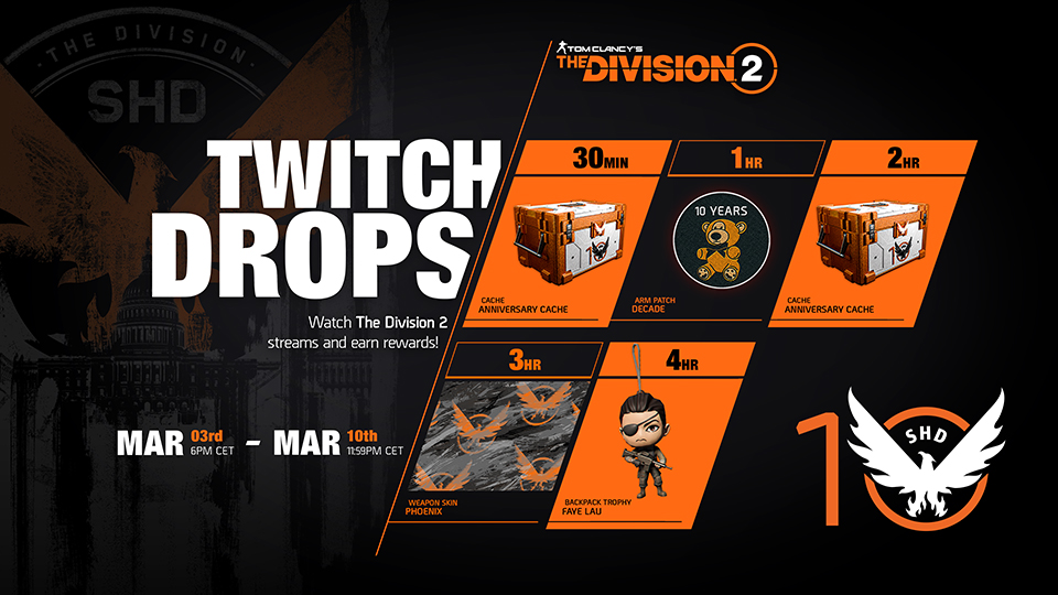 the-division-2:-10-year-anniversary-twitch-drops-–-ubisoft
