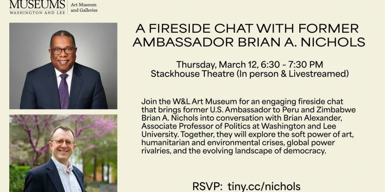 museums-at-w&l-present-former-ambassador-brian-a.-nichols-|-videos-&-movies-on-vimeo