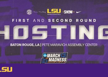 lsu-to-host-ncaa-tournament-first-and-second-round-as-no.-2-seed