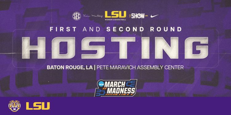 lsu-to-host-ncaa-tournament-first-and-second-round-as-no.-2-seed