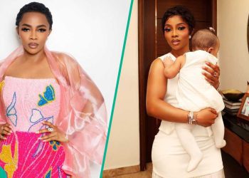 toke-makinwa-fires-back-after-fan-drags-her-for-performative-privacy-over-daughter-posts