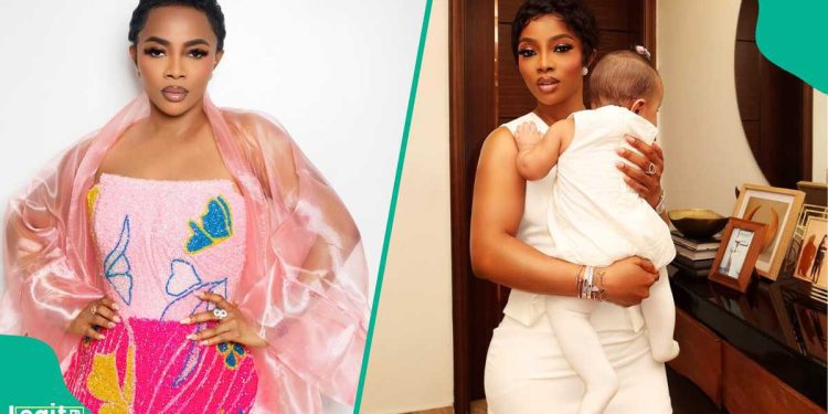 toke-makinwa-fires-back-after-fan-drags-her-for-performative-privacy-over-daughter-posts