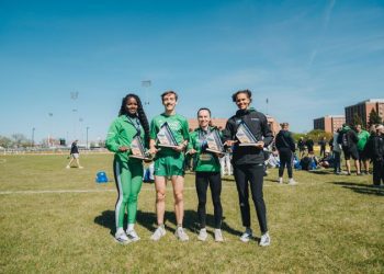 und-women-finish-second,-nodak-men-place-fifth-at-summit-league-outdoor-championships