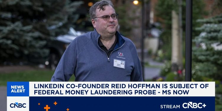 linkedin-co-founder-reid-hoffman-targeted-in-federal-money-laundering-probe:-ms-now