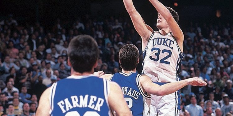 twitter-gold:-grant-hill-&-rick-pitino-discuss-the-1992-duke-uk-classic
