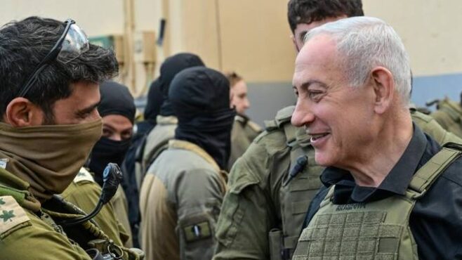 in-south-lebanon,-netanyahu-says-israel-will-stay-as-long-as-hezbollah-‘threatens-us’