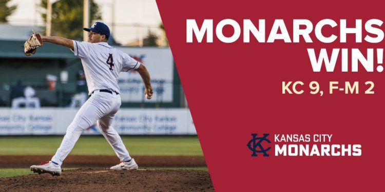 monarchs-cash-in-nine-runs-off-a-dozen-hits