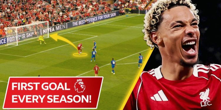 gerrard,-suarez,-ekitike-and-more-–-watch-liverpool’s-first-goal-from-every-premier-league-season