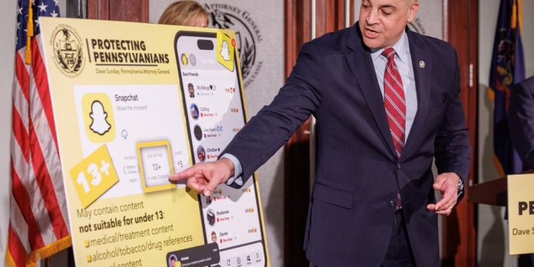 ag-sunday-sues-snapchat,-seeks-reforms-to-protect-minors-using-app-–-the-daily-item