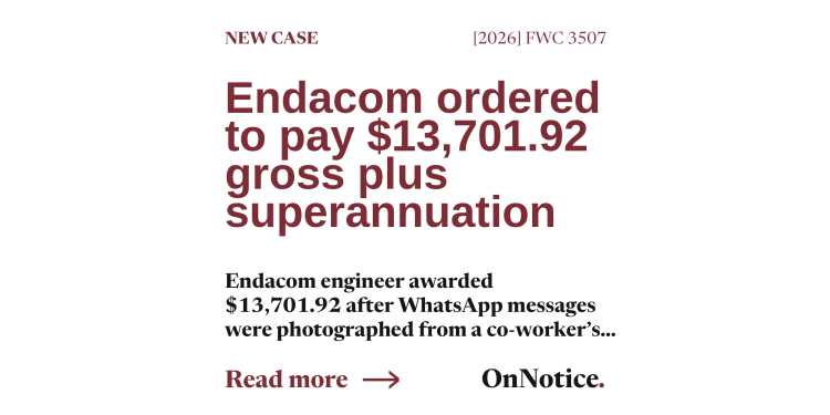 endacom-engineer-wins-$13,701-over-whatsapp-dismissal-–-onnotice